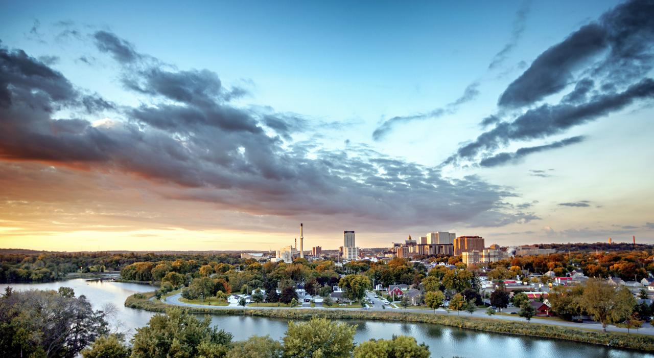 Rochester Morning Skyline